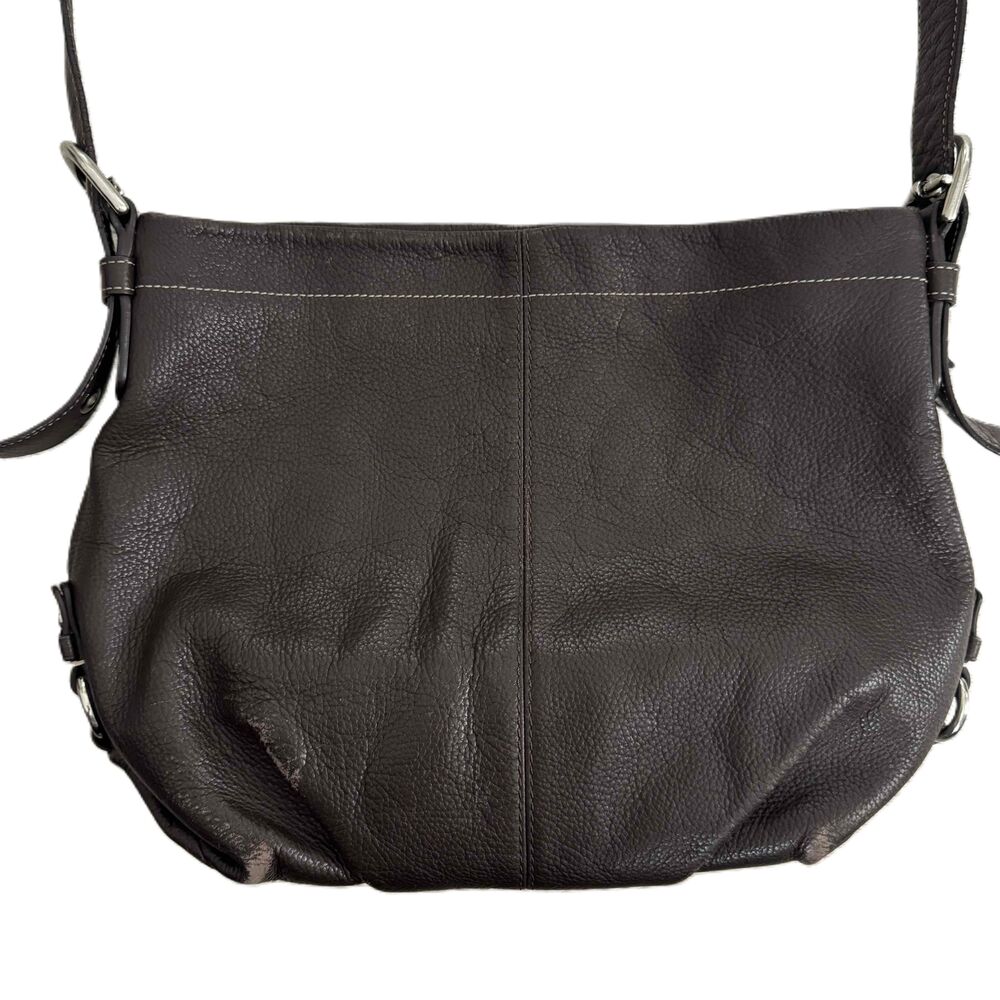 Coach 1941 Leather Crossbody Bag Black Leather Shoulder Handbag Adjustable Strap - Picture 3 of 16